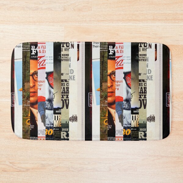 Item preview, Coen Brothers Films:  Cinema Poster Abstract Art Print designed and sold by Mr Mustard Prints.