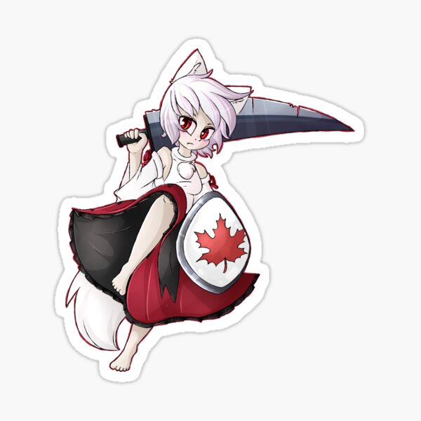 Momiji inubashiri Sticker