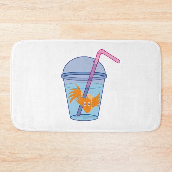 Item preview, fish swimming in a glass of water designed and sold by EyeTrickster.