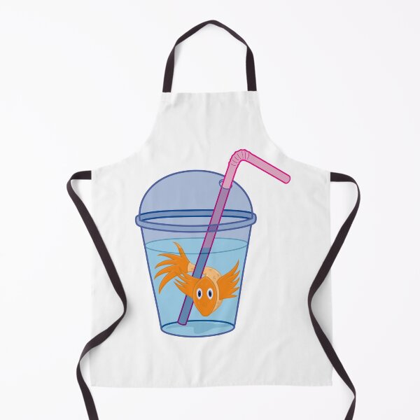 Item preview, fish swimming in a glass of water designed and sold by EyeTrickster.