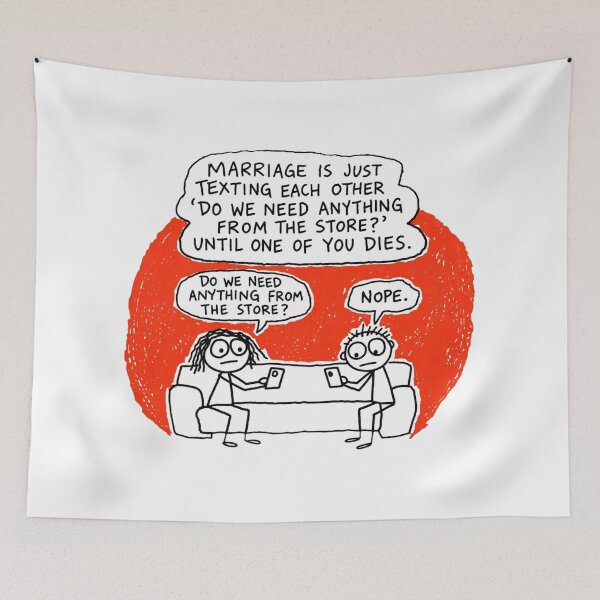 Item preview, Marriage Text Loop designed and sold by Jackson-Will.