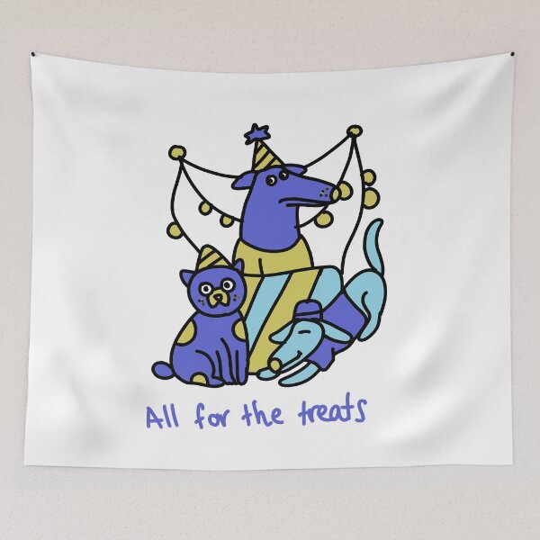 Item preview, All For The Treats Pets designed and sold by J-Mindful.