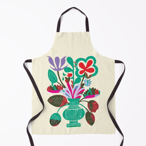Item preview, Cool Colorful Capacious Folk Floral Abstract Design designed and sold by CharlottePlaceArt.