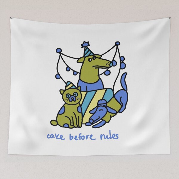 Item preview, Cake Before Rules Pet Squad designed and sold by J-Mindful.