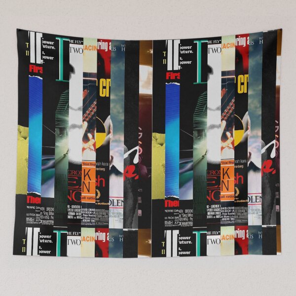Item preview, David Cronenberg Films:  Cinema Poster Abstract Art Print designed and sold by Mr Mustard Prints.