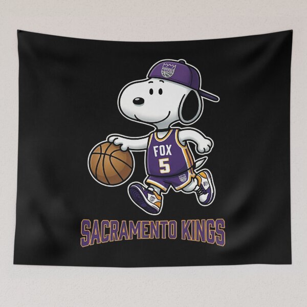 Item preview, Snoopy Sacramento Kings Basketball designed and sold by JonathalIngham.