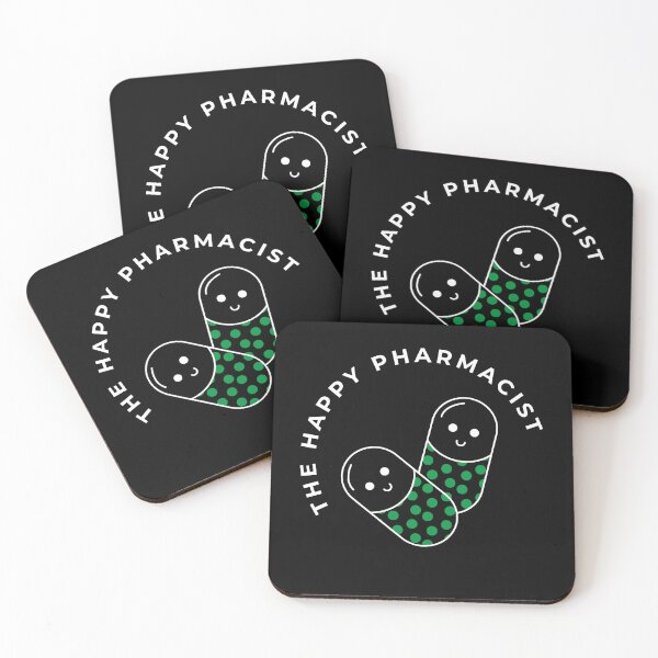 Item preview, Green pills for positive pharmacist white 2 designed and sold by FlowaDesign.