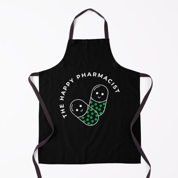 Item preview, Green pills for positive pharmacist white 2 designed and sold by FlowaDesign.