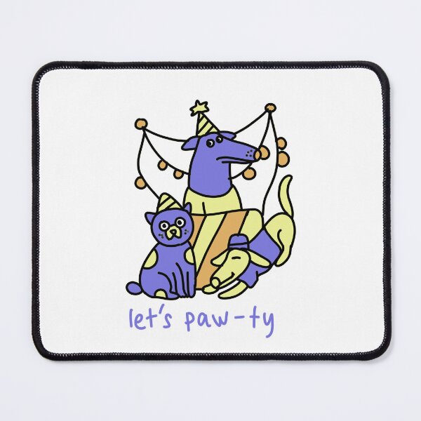 Item preview, Let's Paw-ty Festive Dogs designed and sold by J-Mindful.