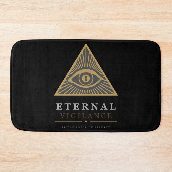 Item preview, The all-seeing eye - Golden triangle with key designed and sold by charlypicazo.