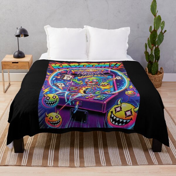 Item preview, KABOOM!! Psychedelic Arcade Explosion - Clown, Octopus & Duck Chaos designed and sold by David Brookes Digital.