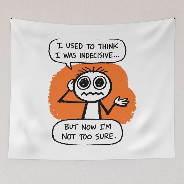 Item preview, Indecisive Thoughts designed and sold by Jackson-Will.
