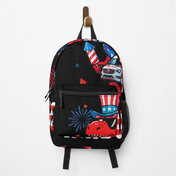 Item preview, Ambulance Driver T-rex 4th of July US Flag designed and sold by goombi-creative.
