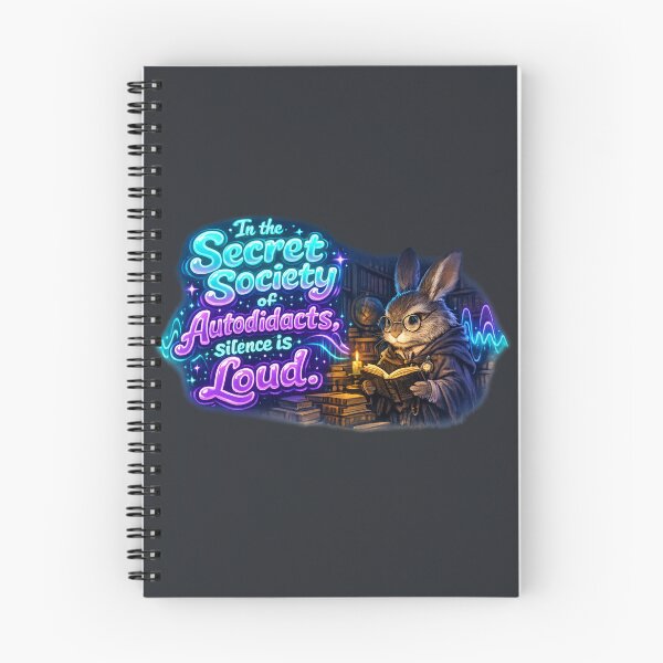 Item preview, Silence is Loud Neon Rabbit Design designed and sold by InnerwayStudio.