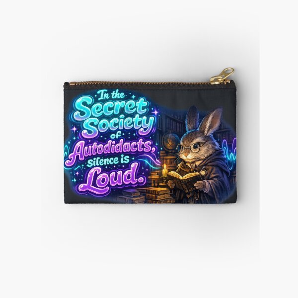 Item preview, Silence is Loud Neon Rabbit Design designed and sold by InnerwayStudio.