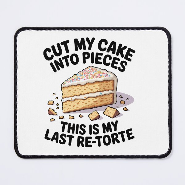 Item preview, cut my cake into pieces designed and sold by Kingrocker.