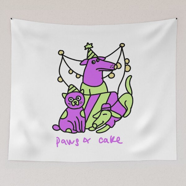 Item preview, Paws and Cake Birthday Crew designed and sold by J-Mindful.