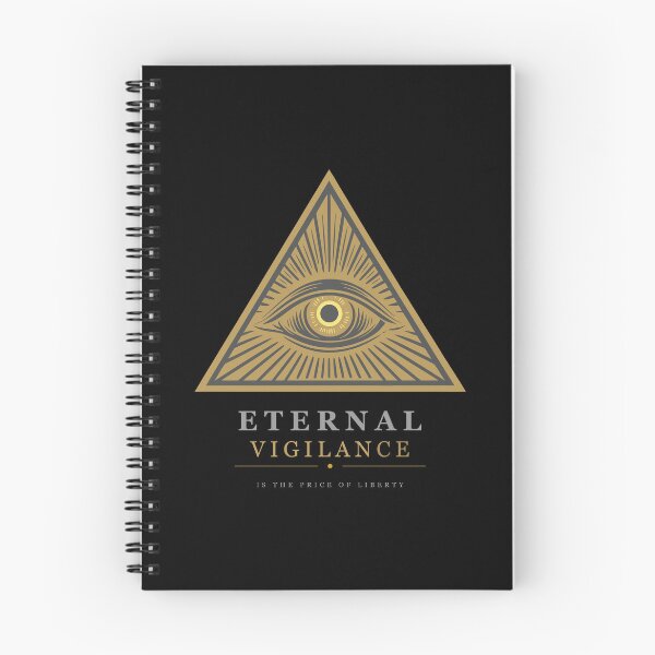 Item preview, Eternal Vigilance Price of Liberty - Eye of Providence Golden Triangle designed and sold by charlypicazo.
