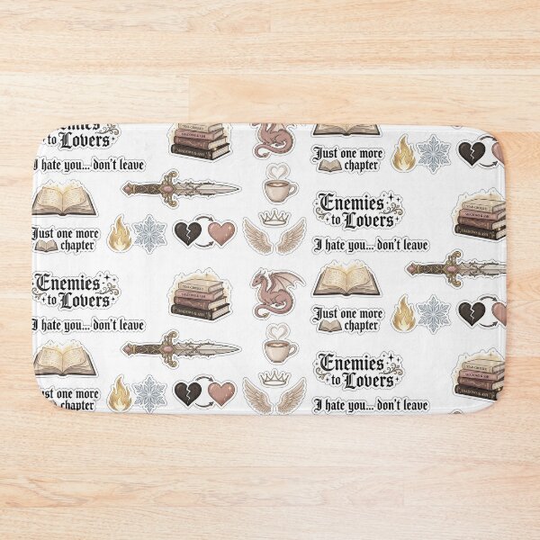 Item preview, Enemies to Lovers Bookish Sticker Pack - Dark Romantasy & Moody Aesthetic designed and sold by Mirosi-S.