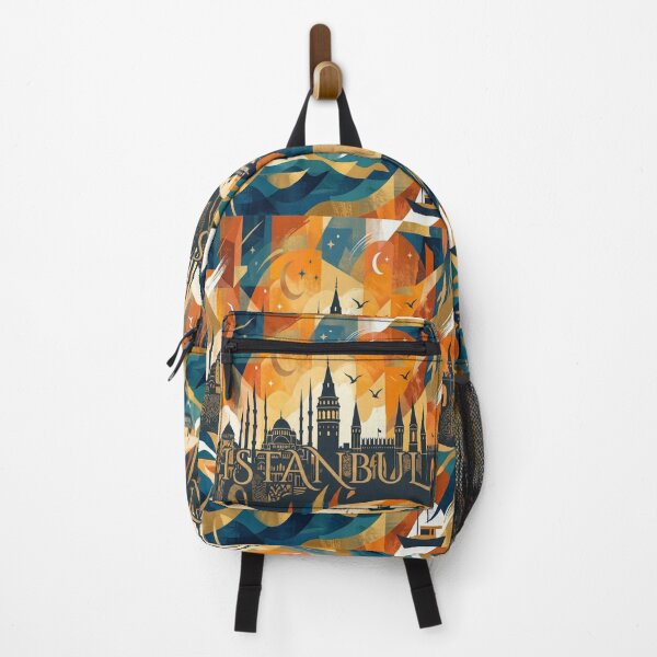 Item preview, Geometric Bosphorus Skyline designed and sold by ArpaliLab Studio.