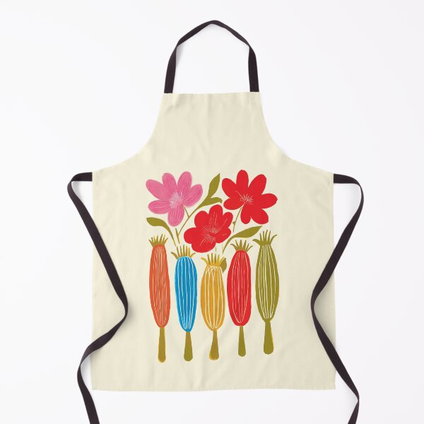 Item preview, Cool Colorful Capacious Folk Floral Abstract Design designed and sold by CharlottePlaceArt.