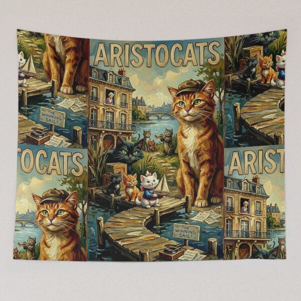 Item preview, Gentry of the Rooftops: O'Malley & Family in Oil designed and sold by Art's Diner.