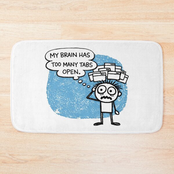 Item preview, Too Many Tabs designed and sold by Jackson-Will.