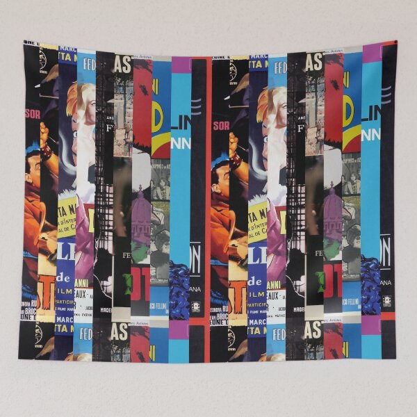 Item preview, Federico Fellini Films:  Cinema Poster Abstract Art Print designed and sold by Mr Mustard Prints.