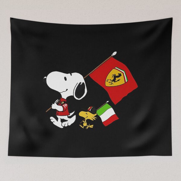 Item preview, Snoopy Woodstock Tifosi Racing designed and sold by Morphologiona.