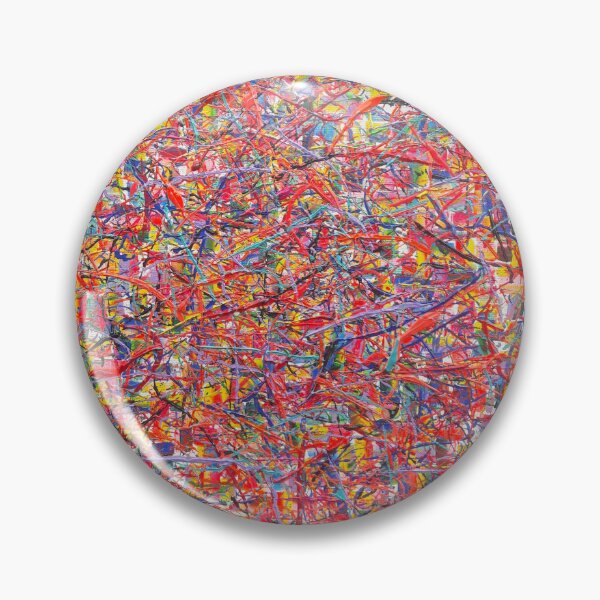 Item preview, POLLOCK MEETS PIXEL designed and sold by jaxcoh.