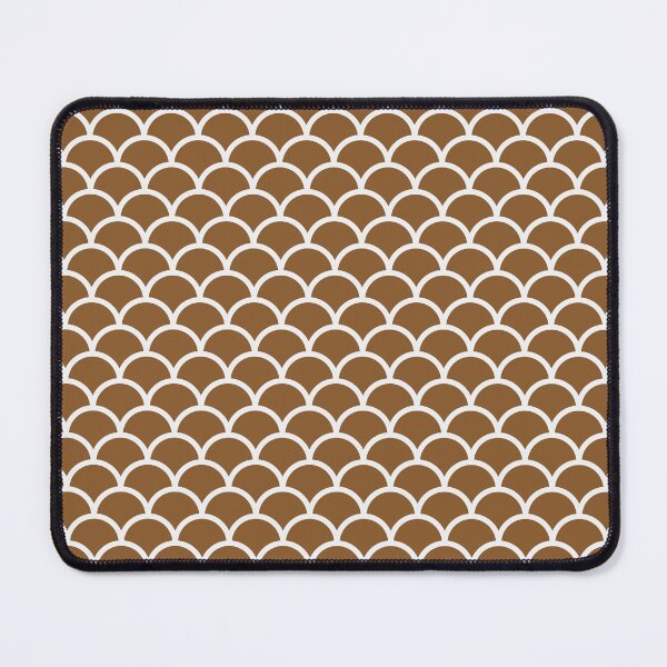 Item preview, Bronze And White Mermaid Scales Pattern designed and sold by pattern-archive.