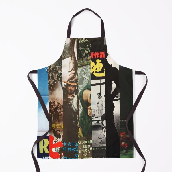 Artikelvorschau, Akira Kurosawa Filme: Abstrakter Kunstdruck für Kinoplakate entworfen und verkauft von Mr Mustard Prints.