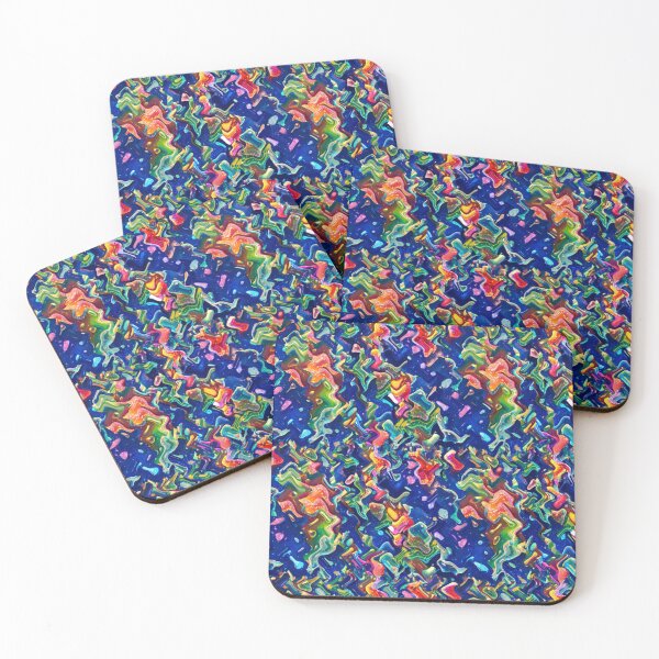 Item preview, Flowing colors in deep blue designed and sold by Sigtrix.