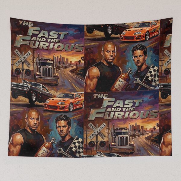Item preview, The Fast & The Furious: An L.A. Racing Tribute designed and sold by Art's Diner.