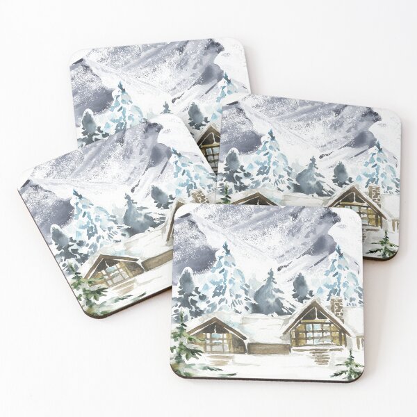 Item preview, Cabin in the hills  designed and sold by Desikhanna123.