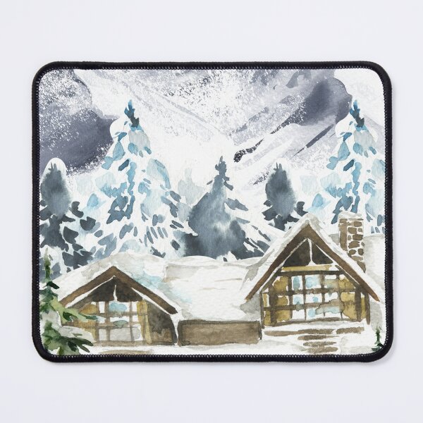 Item preview, Cabin in the hills designed and sold by Desikhanna123.