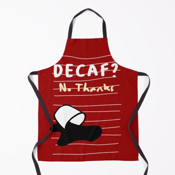 Item preview, Decaf No Thanks — Sassy Coffee Quote Design designed and sold by RM-Journey.