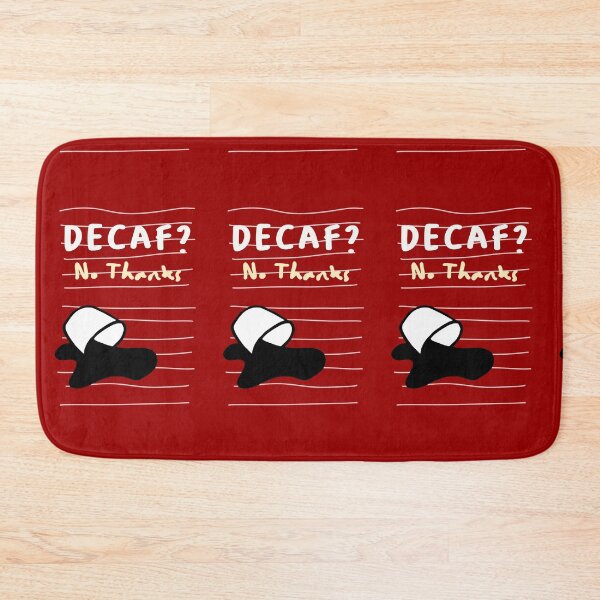 Item preview, Decaf No Thanks — Sassy Coffee Quote Design designed and sold by RM-Journey.