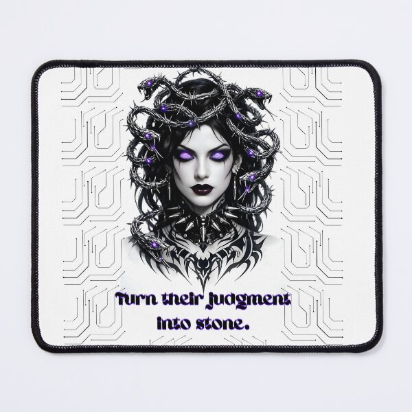 Item preview, Cyber-Gothic Medusa: Turn Their Judgment Into Stone designed and sold by Studio77-Gothic.