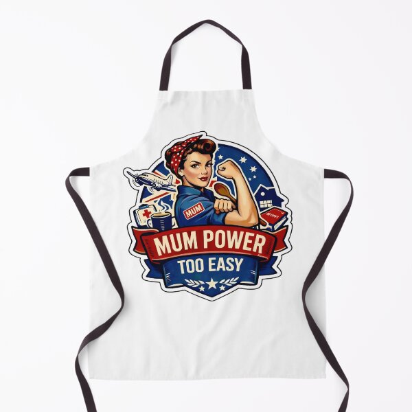 Item preview, Mum Power, Too Easy retro Rosie the Riveter Inspired Design designed and sold by MuggyandMo.