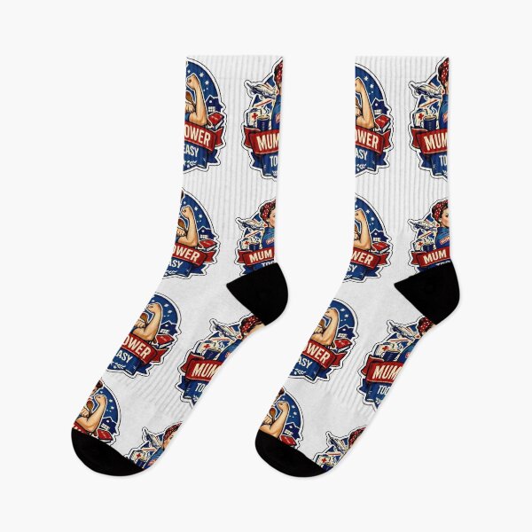 Item preview, Mum Power, Too Easy retro Rosie the Riveter Inspired Design designed and sold by MuggyandMo.