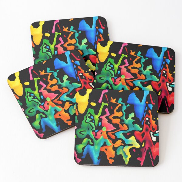 Item preview, Flowing forms in a blaze of color designed and sold by Sigtrix.