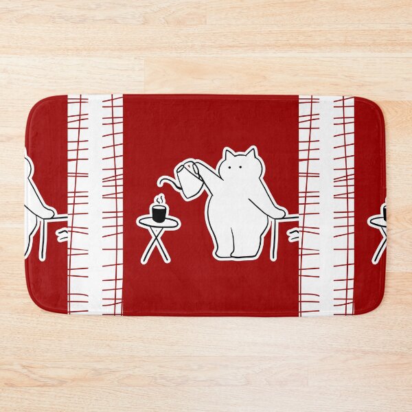 Item preview, Coffee Making Cat — Cozy Cafe Aesthetic Art designed and sold by RM-Journey.