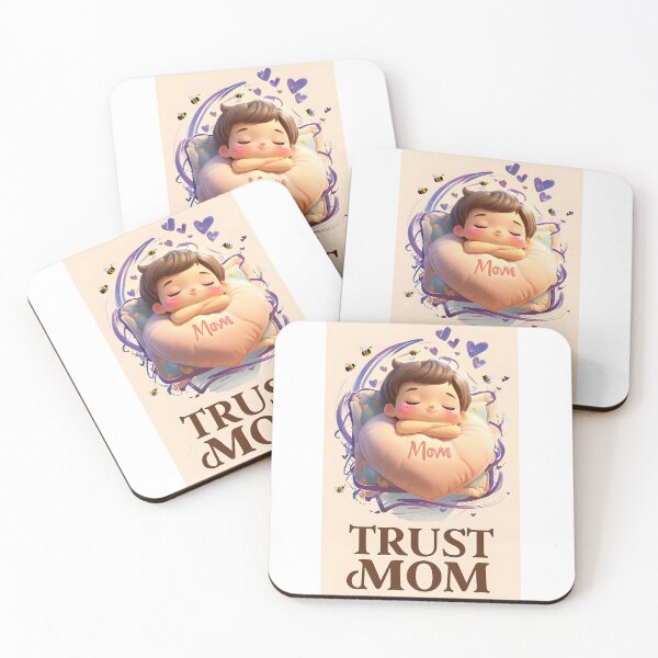 Item preview, Trust Mom – Cute Emotional Mother’s Day Kawaii Comfort Design designed and sold by SmartyWonders.