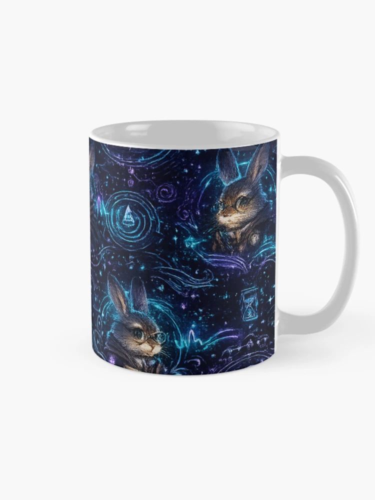 Thumbnail 3 of 6, Coffee Mug, Silent Codex Pattern designed and sold by InnerwayStudio.