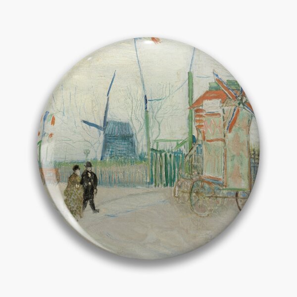 Item preview, Impasse des Deux Frères by Vincent van Gogh: Paris street art print designed and sold by artofuniverse.