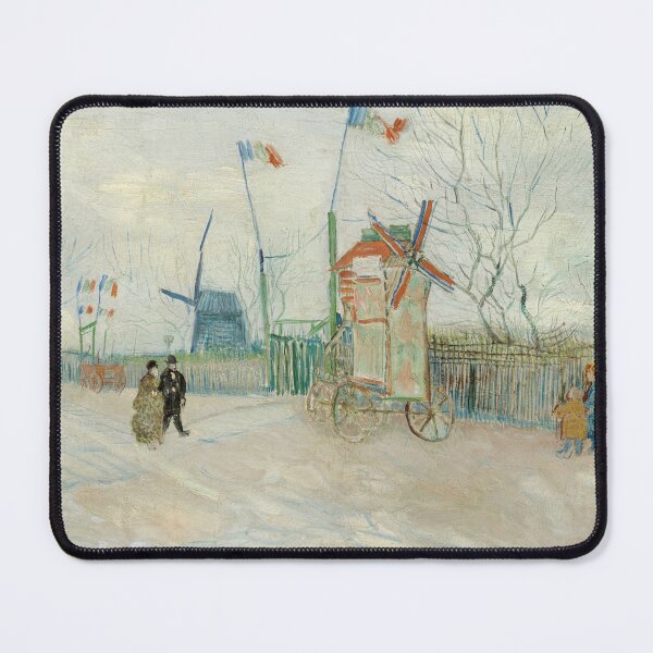 Item preview, Impasse des Deux Frères by Vincent van Gogh: Paris street art print designed and sold by artofuniverse.