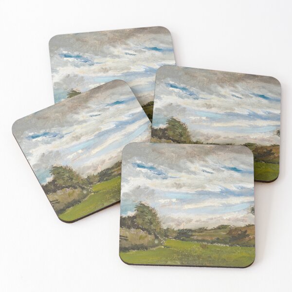 Item preview, In De Duinen in the Dunes by Vincent van Gogh: Breezy Landscape Poster designed and sold by artofuniverse.