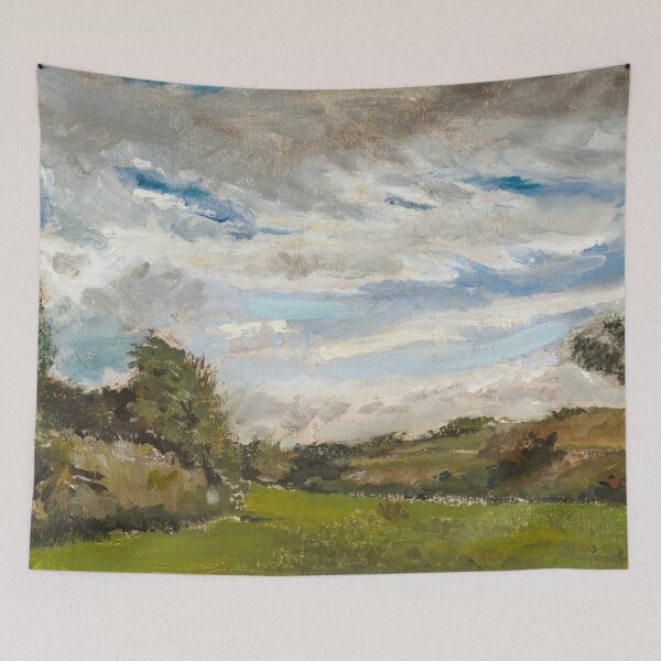 Item preview, In De Duinen in the Dunes by Vincent van Gogh: Breezy Landscape Poster designed and sold by artofuniverse.