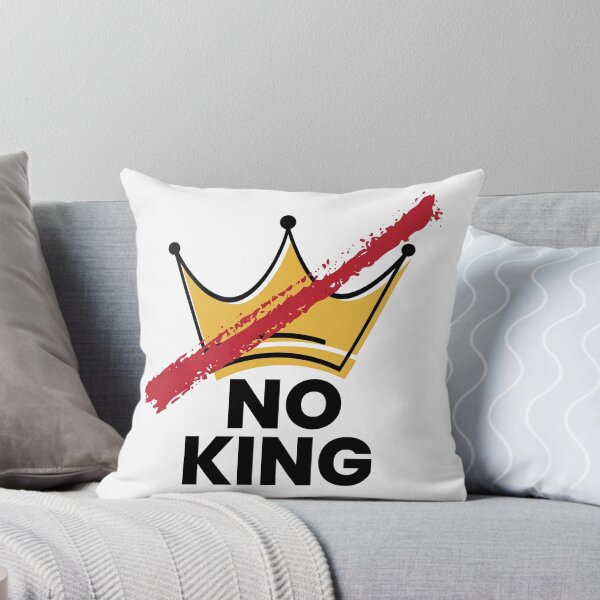 Item preview, No King Anti Monarchy Crown Crossed designed and sold by designclub.